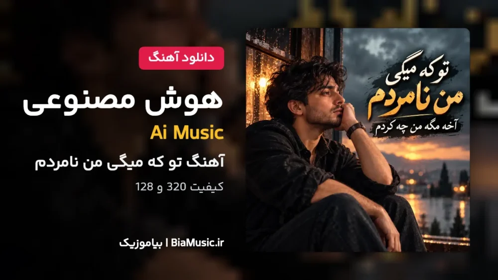 تو که میگی من نامردم - مرد هوش مصنوعی